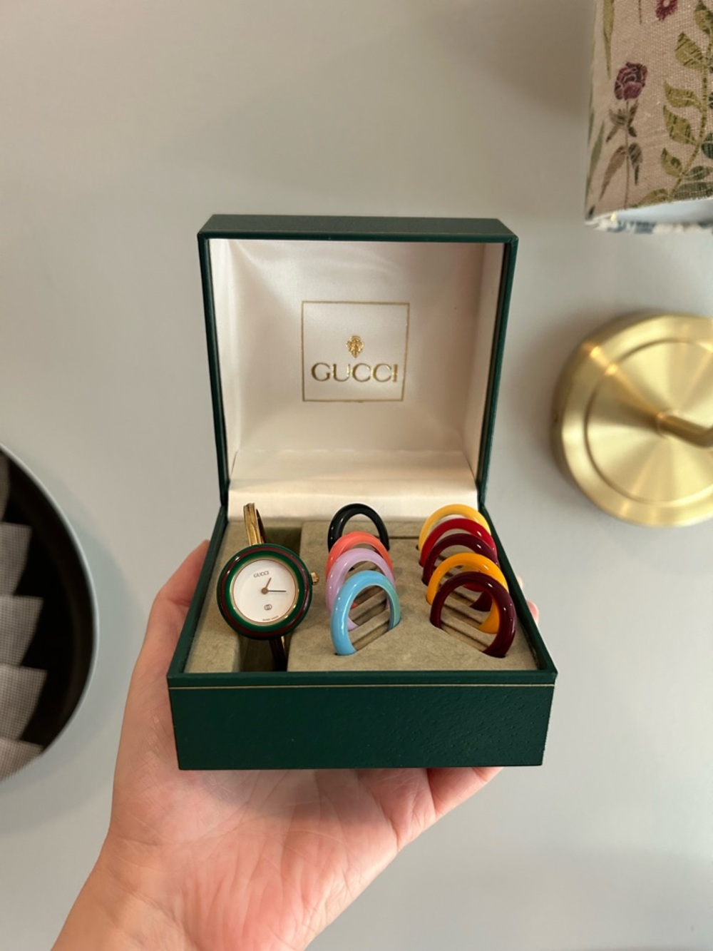 Gucci Women's Interchangeable Bezel Watch